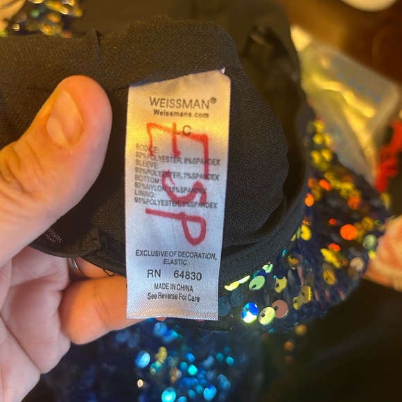 Womens Large Jazz Dance Costume - Picture 3 of 4